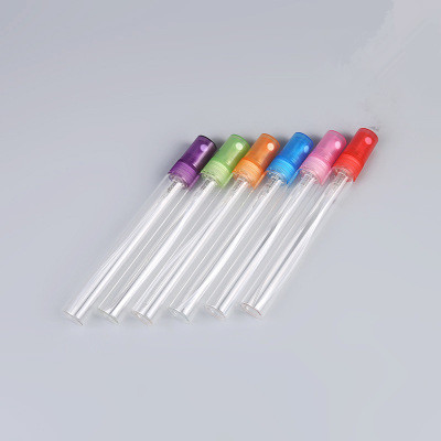 10ml screw neck empty spray small glass perfume bottle