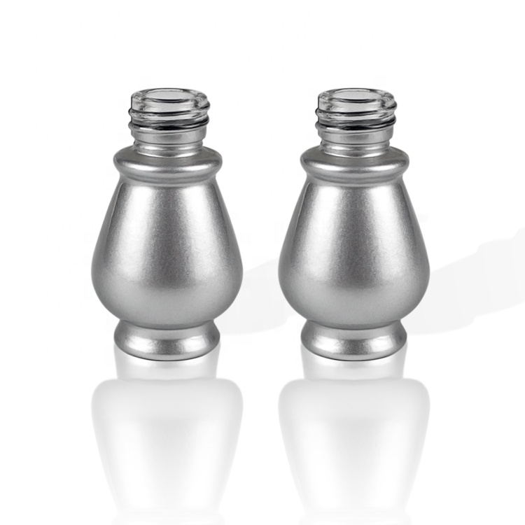 10ml silver glass pear-shaped essence oil bottle