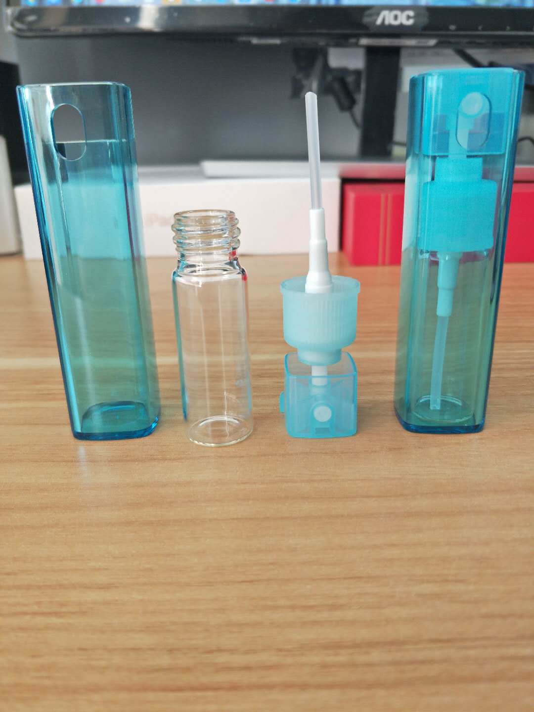 10ml slim hand sanitizer spray bottle Plastic perfume mist spray bottle oral spray bottle