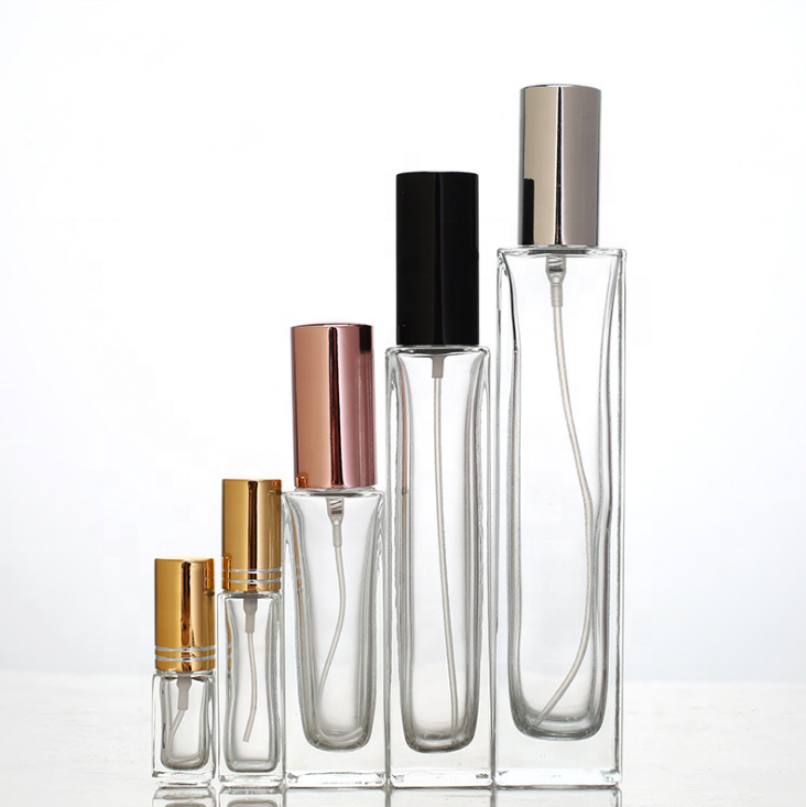 10ml square glass bottle for perfume perfume bottle cosmetic packaging