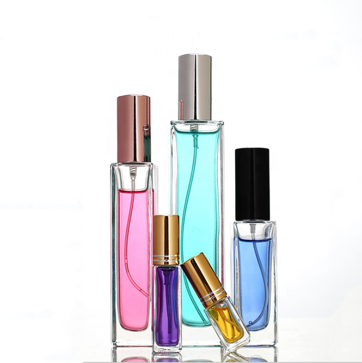 10ml square glass bottle for perfume perfume bottle cosmetic packaging