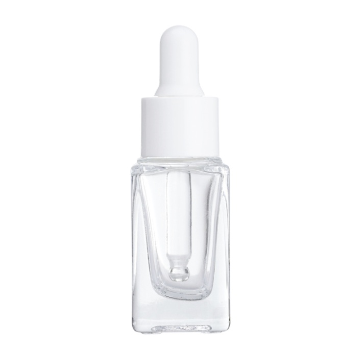 10ml square transparent dropper bottle essential oil bottle portable cosmetics empty bottle