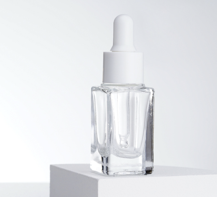 10ml square transparent dropper bottle essential oil bottle portable cosmetics empty bottle
