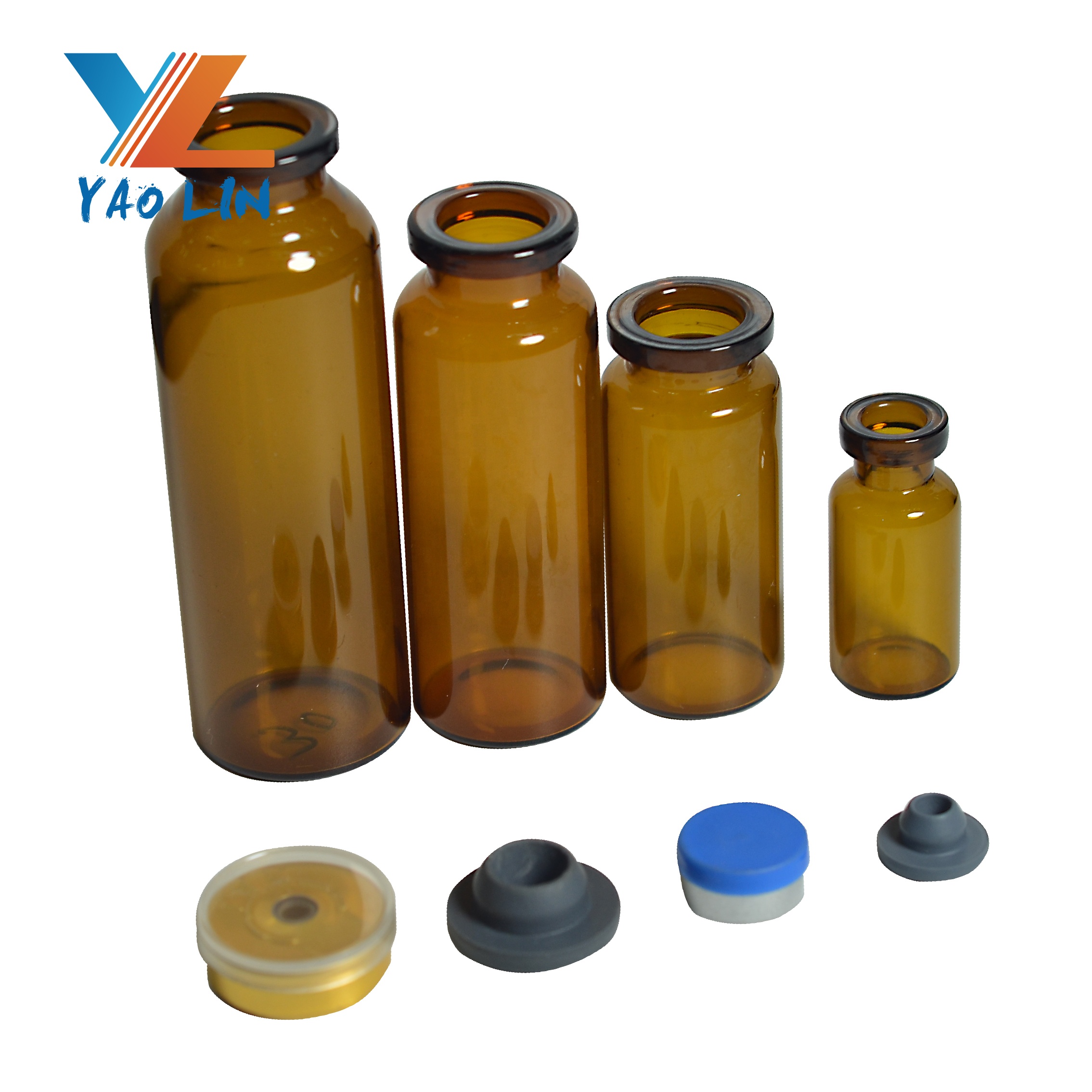 10ml sterile vials Steroid Glass Vial With Flip Off Cap Bottle 10Ml for injection