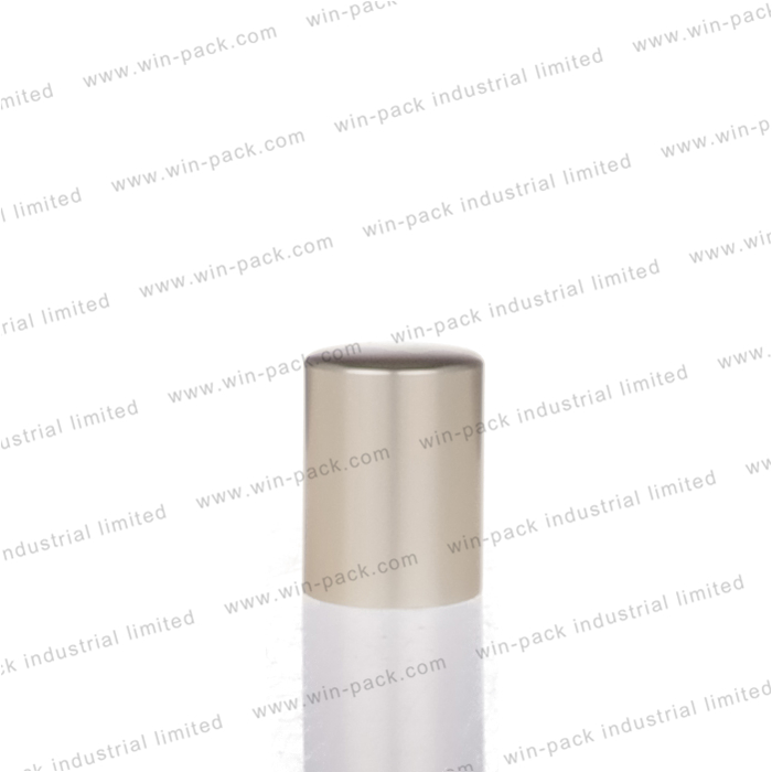 10ml white amber frosted glass roll on bottle packaging with mental roller ball
