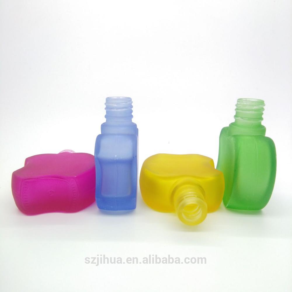 10ml wholesale Stock Apple Shape Empty car air fresh glass bottle Car Pendant Perfume Bottle
