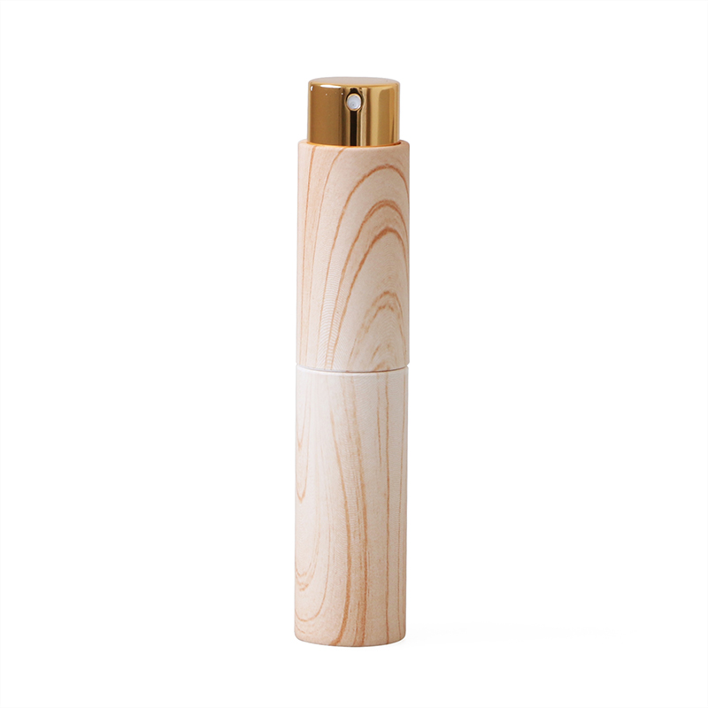 10ml wooden atomizer perfume spray bottle inner glass bottle portable sprayer