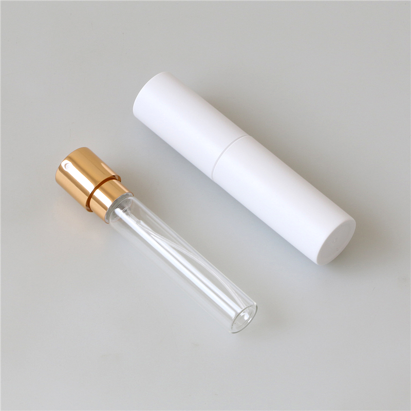 10ml wooden atomizer perfume spray bottle inner glass bottle portable sprayer