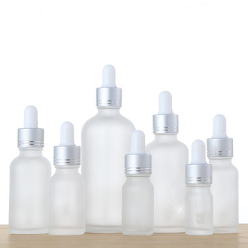 10ml15ml20ml30ml50ml100mlFrost glass dropper bottle for E Liquid Dropper Vials With Pipette For Cosmetic Perfume Essential Oil