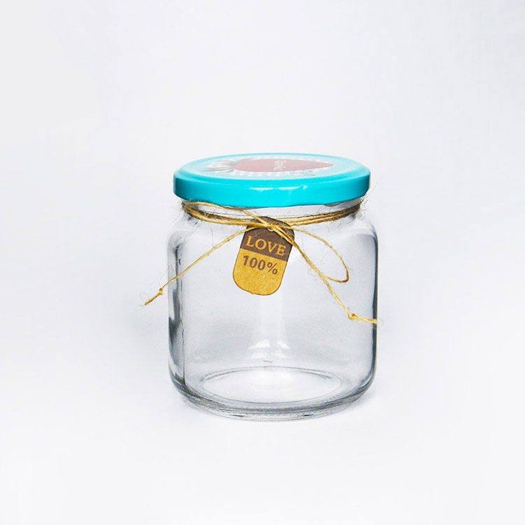 10oz 300ml clear wide mouth airtight sealed storage Glass Jar wholesale