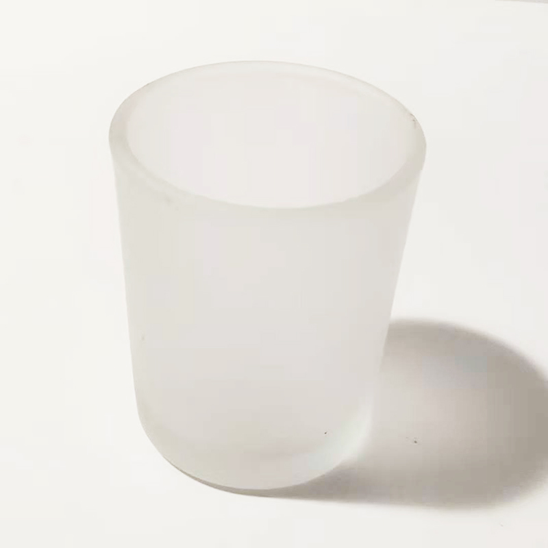 10oz black frosted candle jar with custom metal lid or bamboo lid