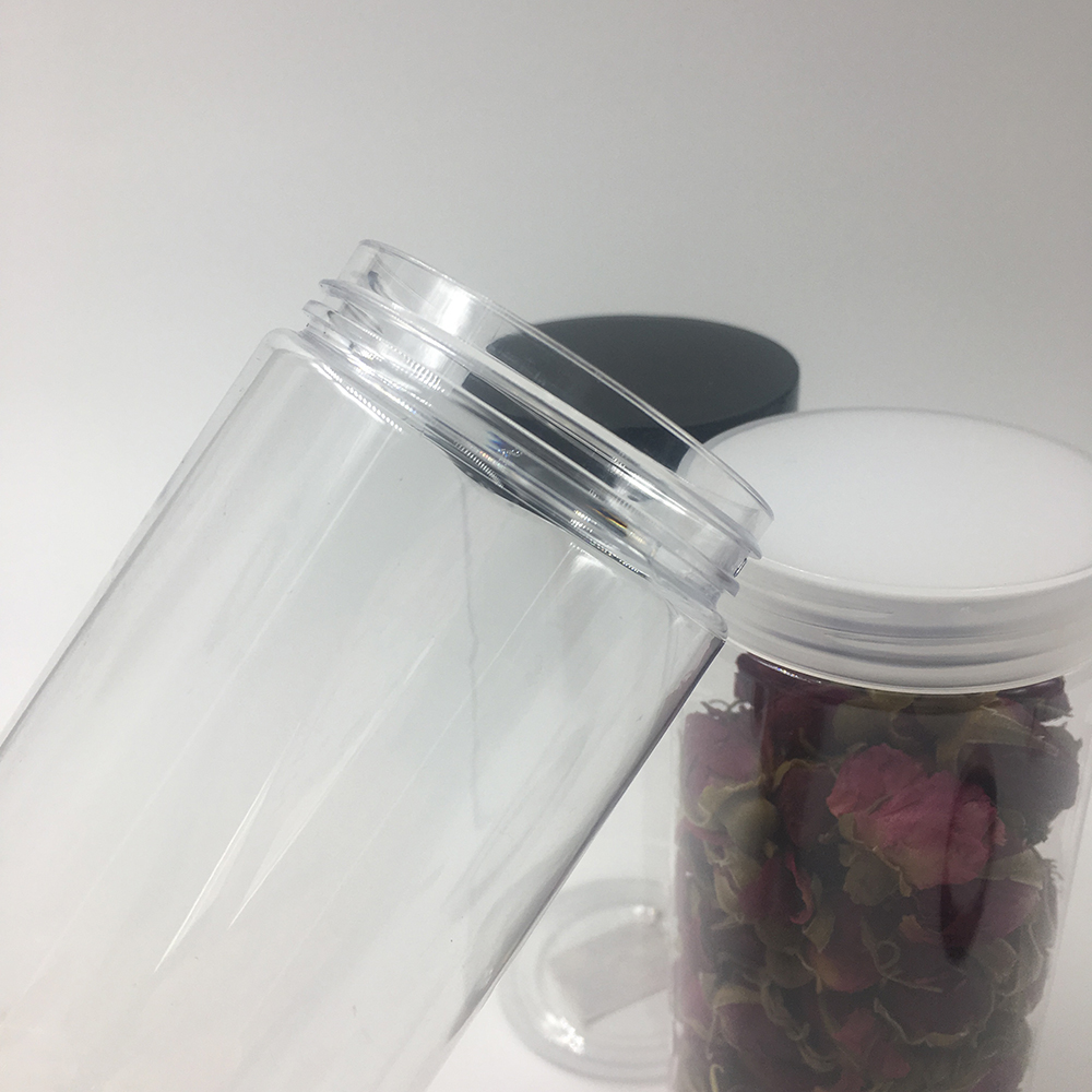 11oz 330ml Plastics Container Mason Jar for Food candy cookie jar
