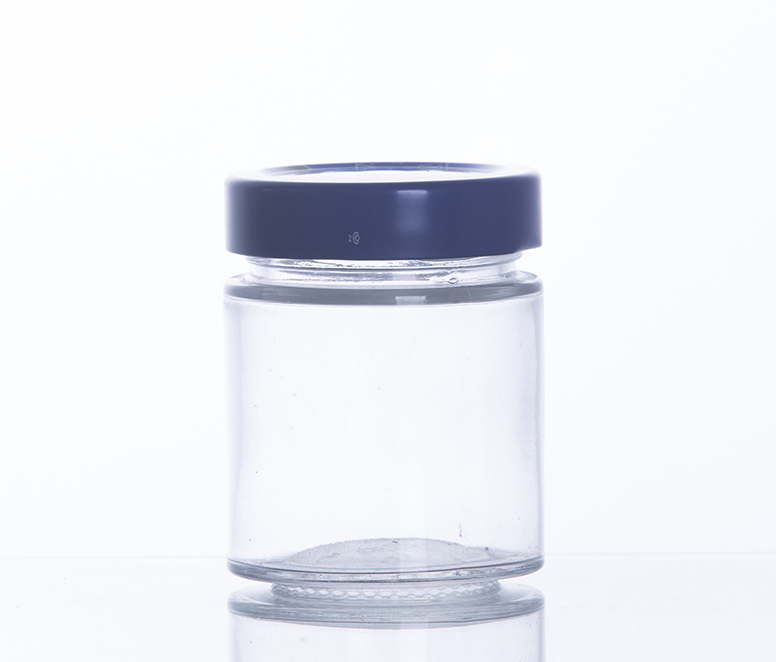 12.5OZ 375ML Empty Ergo Food Grade Canning Pickle Jam Honey Glass Jars With Metal Lids