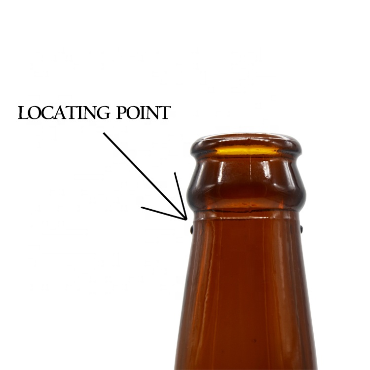 12 oz Amber Glass Beer Bottles for Home Brewing with Crown lid