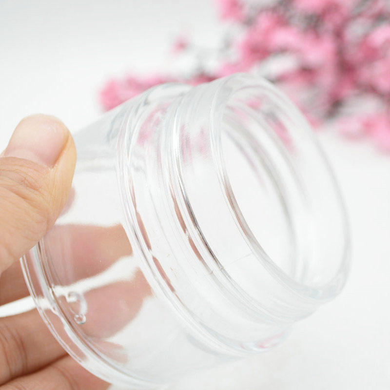 120g Round Cream Jar, Glass cosmetic Jar packaging with Gold Cover wholesale