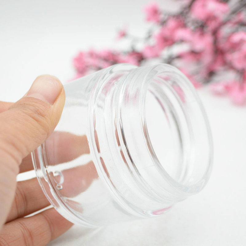 120g Round Cream Jar, Glass cosmetic Jar packaging with Gold Cover wholesale