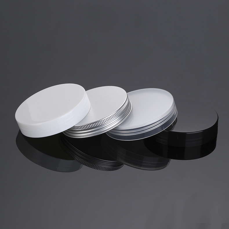 120g manufacturers stock PET material transparent wide mouth plastic container with lid