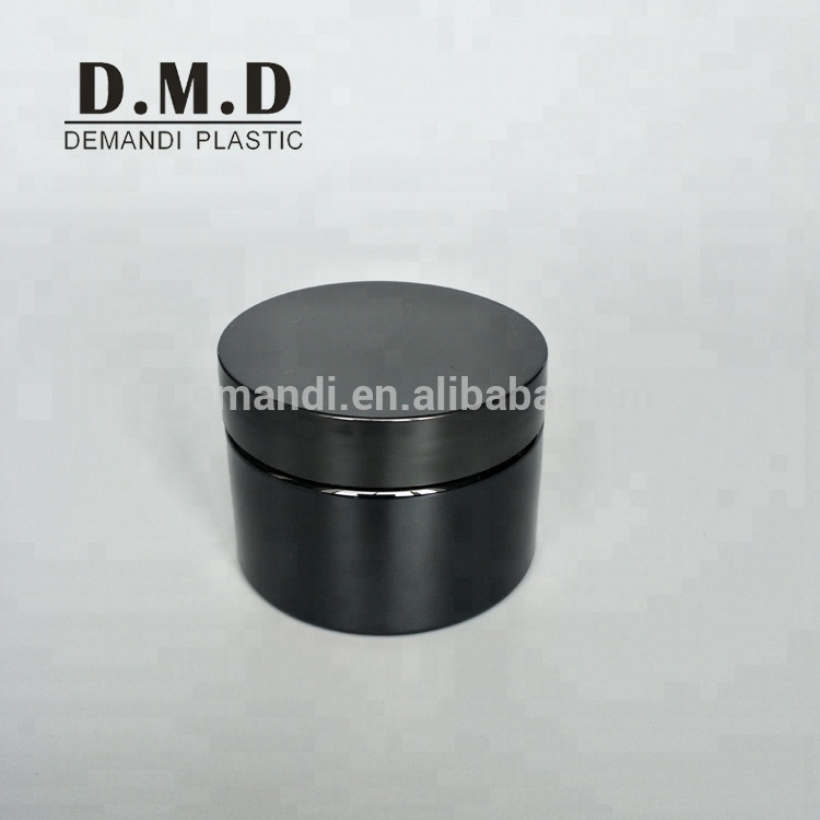 120grams 120ml 150ml 120 ml black pet plastic jar with lids