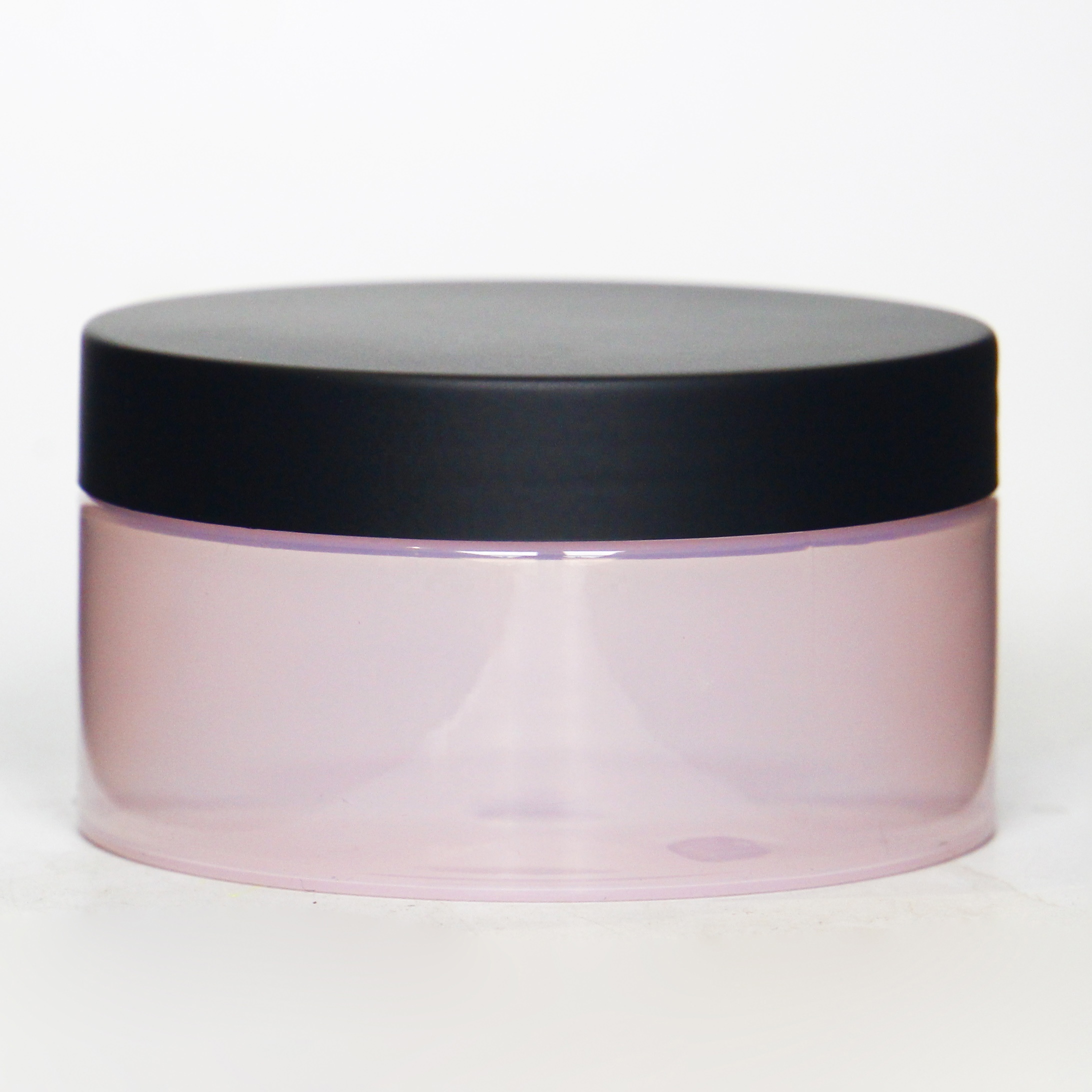 120ml 150ml 250ml plastic face cream jar Dark Transparent Lid Skin care Can PET pot en plastique cosmetique cosmetic jar