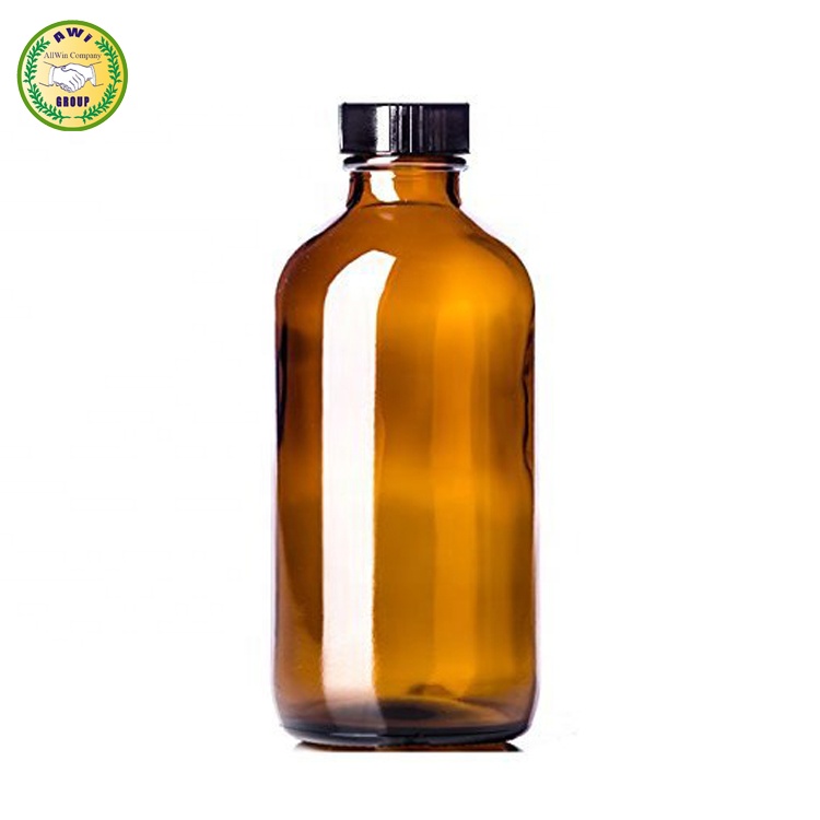 120ml 150ml Boston Round Glass Bottle with screw cap Glass oil Bottle cosmetic use