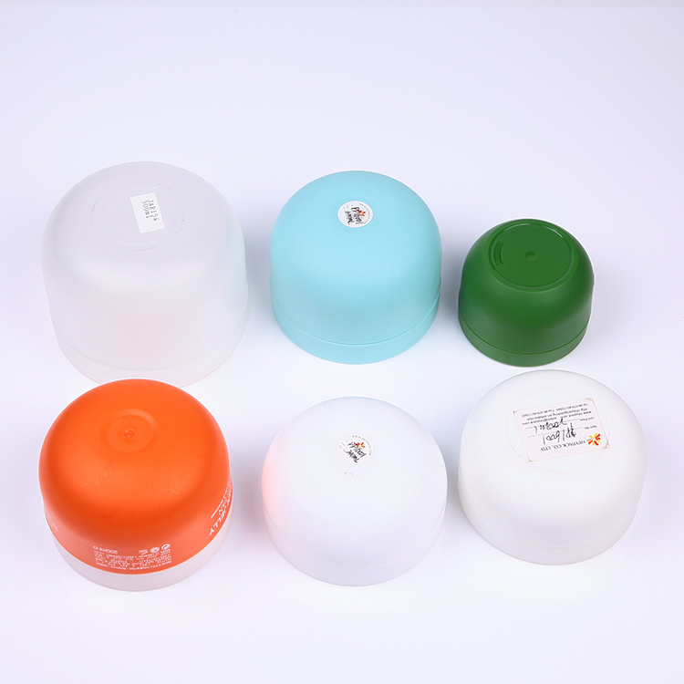 120ml 200ml 240ml 300 ml 500ml Oval shape matte surface PP plastic hair cream jar, hair mask jar.