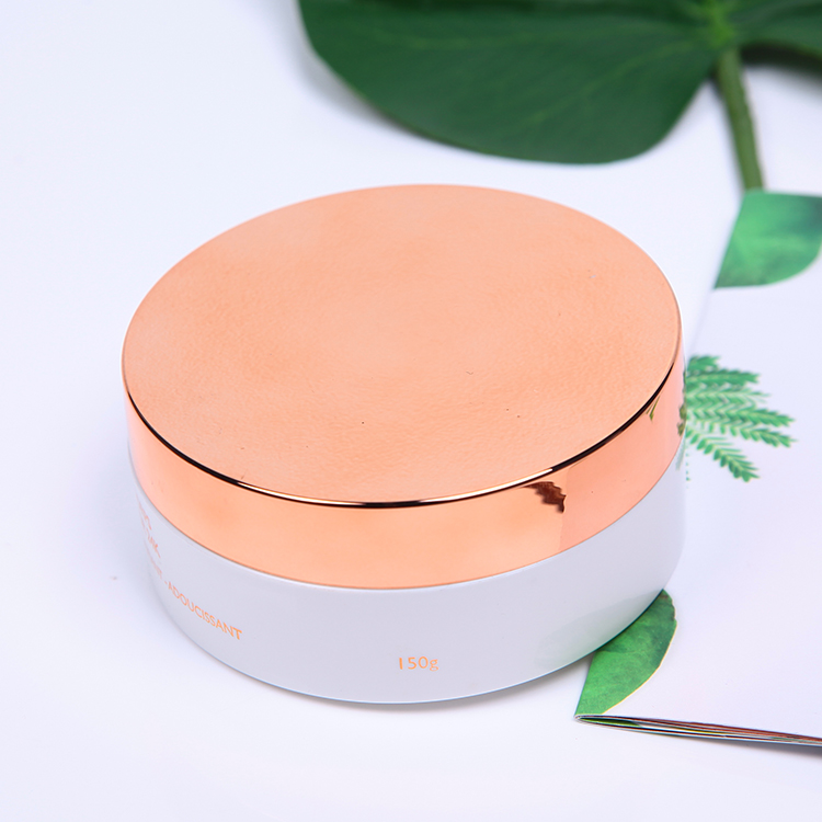 120ml 200ml 240ml 300 ml 500ml Oval shape matte surface PP plastic hair cream jar, hair mask jar.