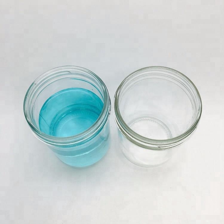 120ml 220ml 350ml Glass Mason Jar With Metal Lid/ Wide Mouth Mason Jam Jar