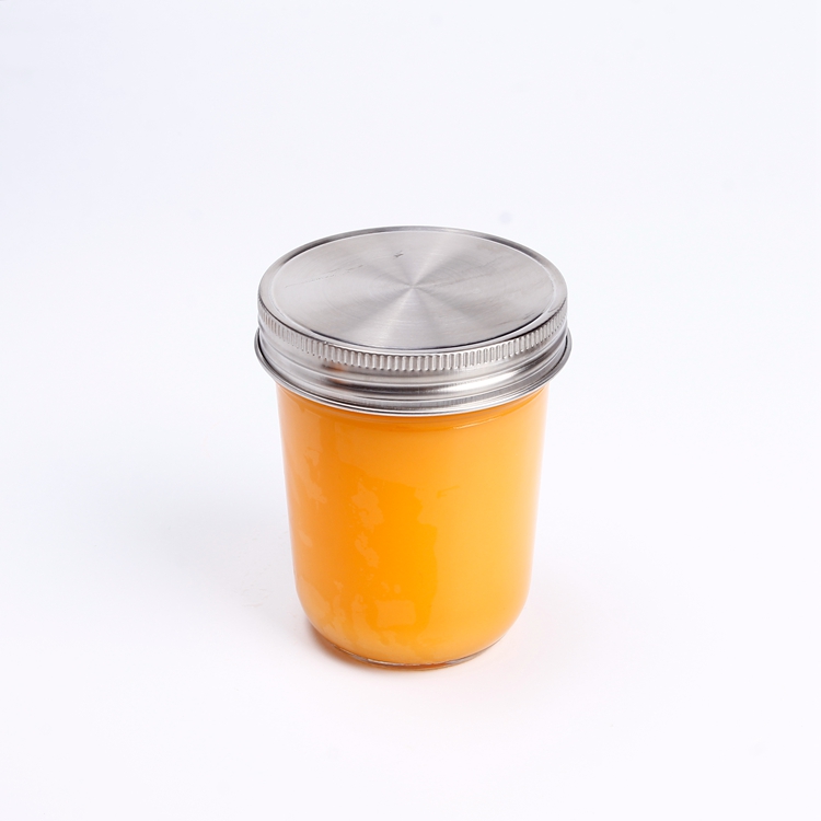 120ml 250ml 300ml 480ml 600ml Storage Tapper Mason Jars Glass Honey Caviar Jar Bottles