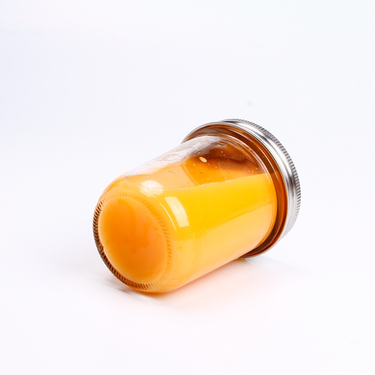 120ml 250ml 300ml 480ml 600ml Storage Tapper Mason Jars Glass Honey Caviar Jar Bottles