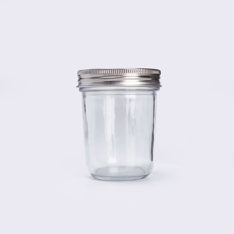 120ml 250ml 300ml 480ml 600ml Storage Tapper Mason Jars Glass Honey Caviar Jar Bottles