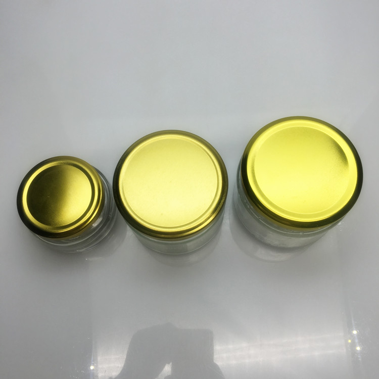 120ml 250ml 300ml 4oz 8oz 10oz Wide mouth round glass coconut honey jar with lug cap