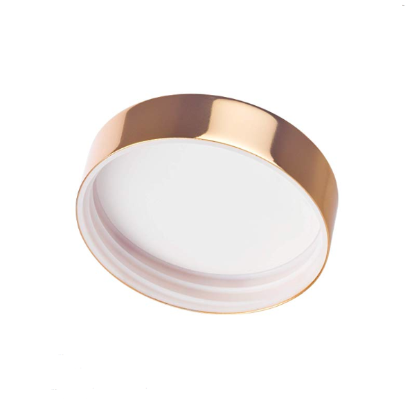 120ml 4 oz Amber Glass Jar With Gold Metal Lid Straight Sided for Cosmetics Lotions Body Scrubs Balms