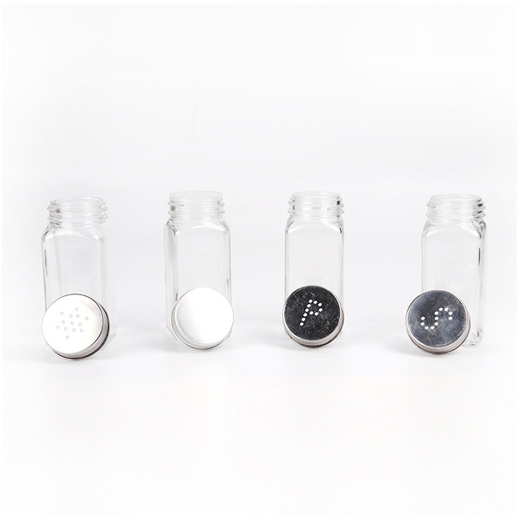 120ml 4 oz Spice Jars Small Glass Storage Jars With Lids