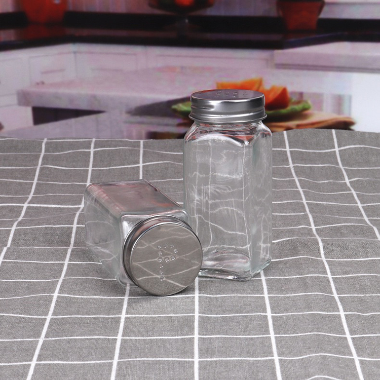 120ml 4 oz Spice Jars Small Glass Storage Jars With Lids