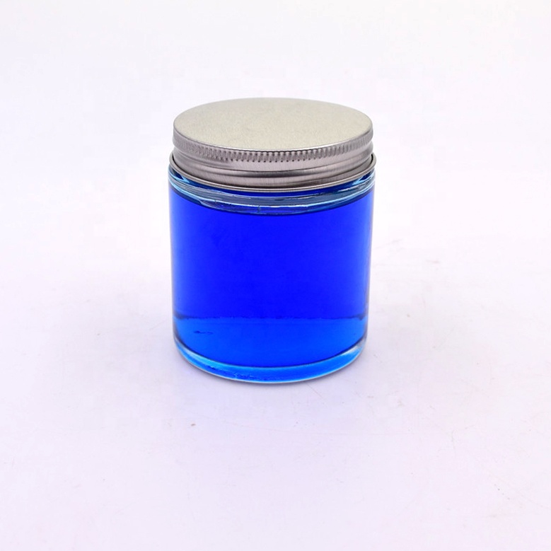 120ml 4 oz Wide Mouth Glass Peanut Butter Glass Jar Transparent round empty container glass bottles for spice nuts dried fruits