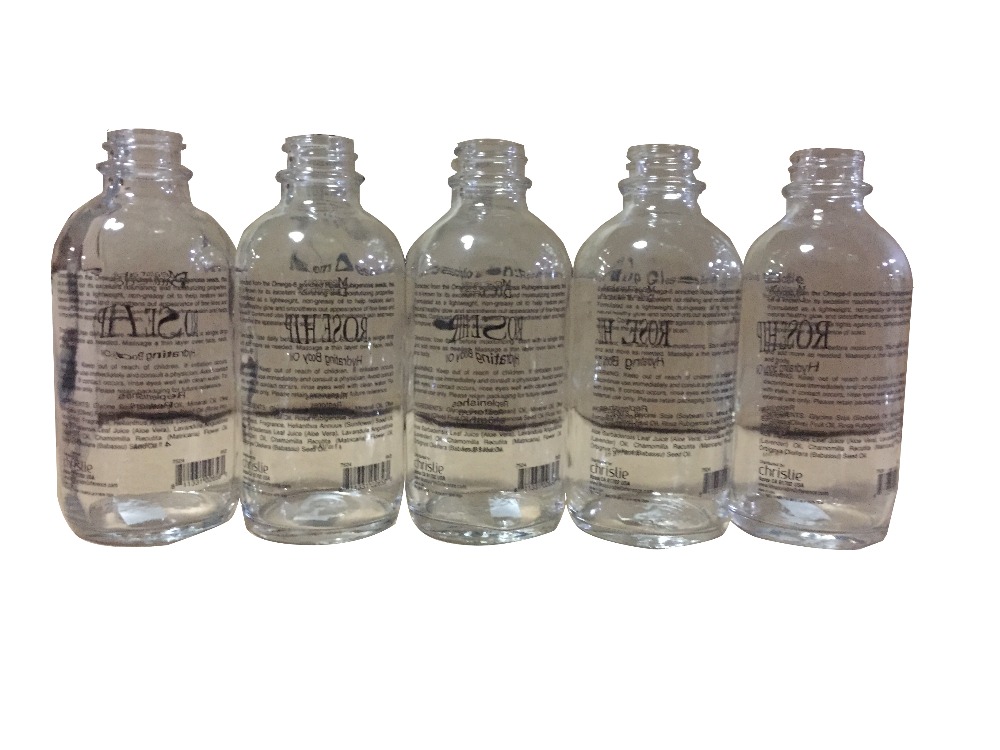 120ml 4 oz glass essential oil bottle with dropper
