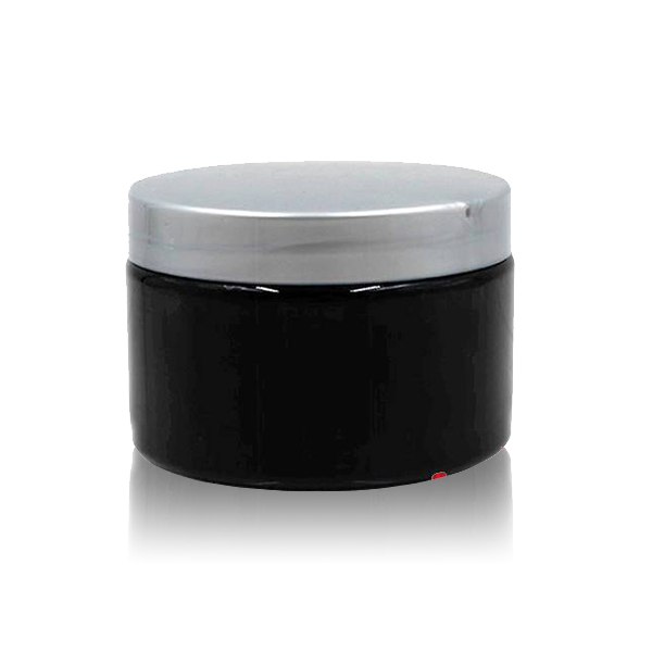 120ml 4oz Empty PET Body Butter Black Face Cream Cosmetic Plastic Jar