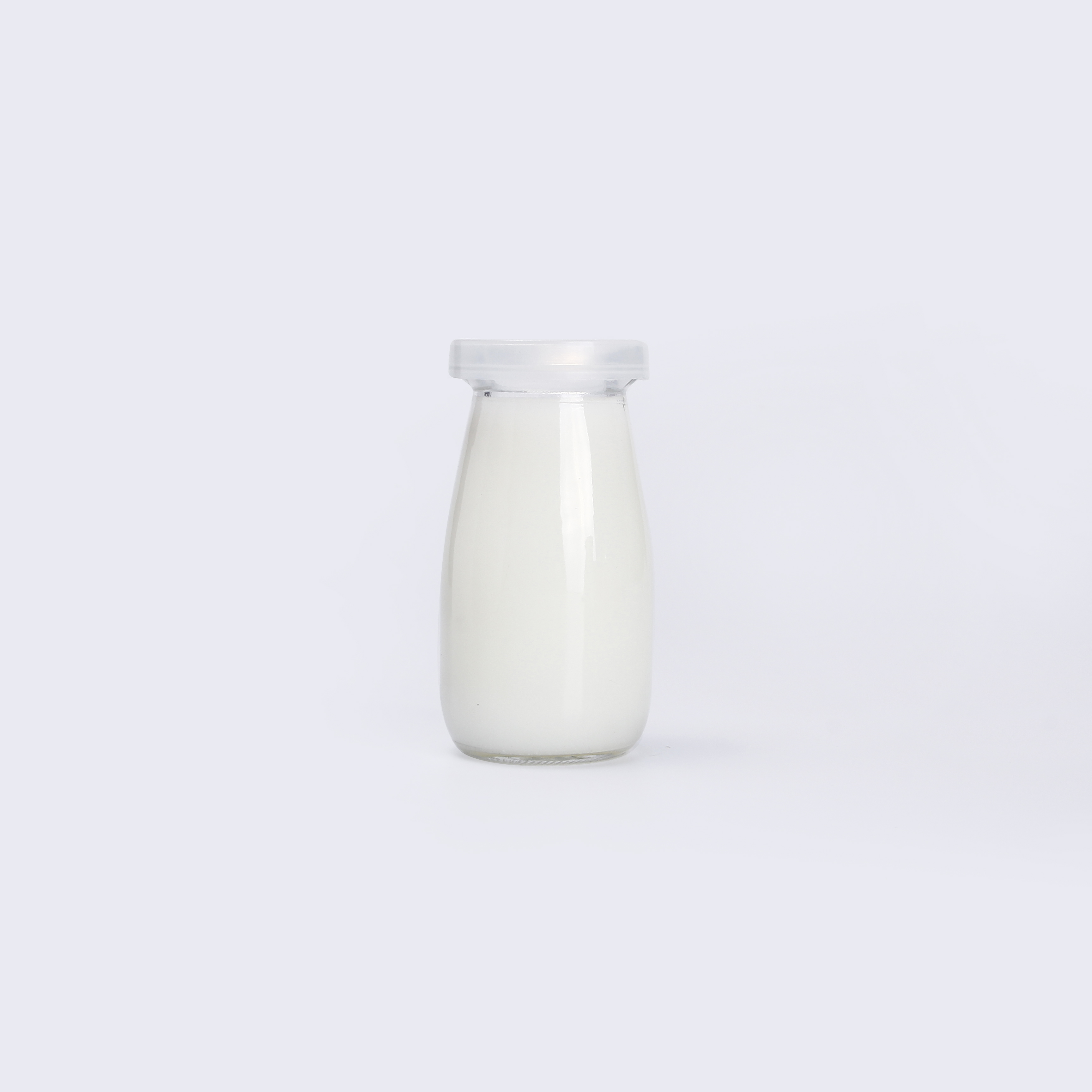 120ml 4oz Manufacturer Wholesale Milk Juice Beverage Short Empty Glass Bottle With Screw Lid