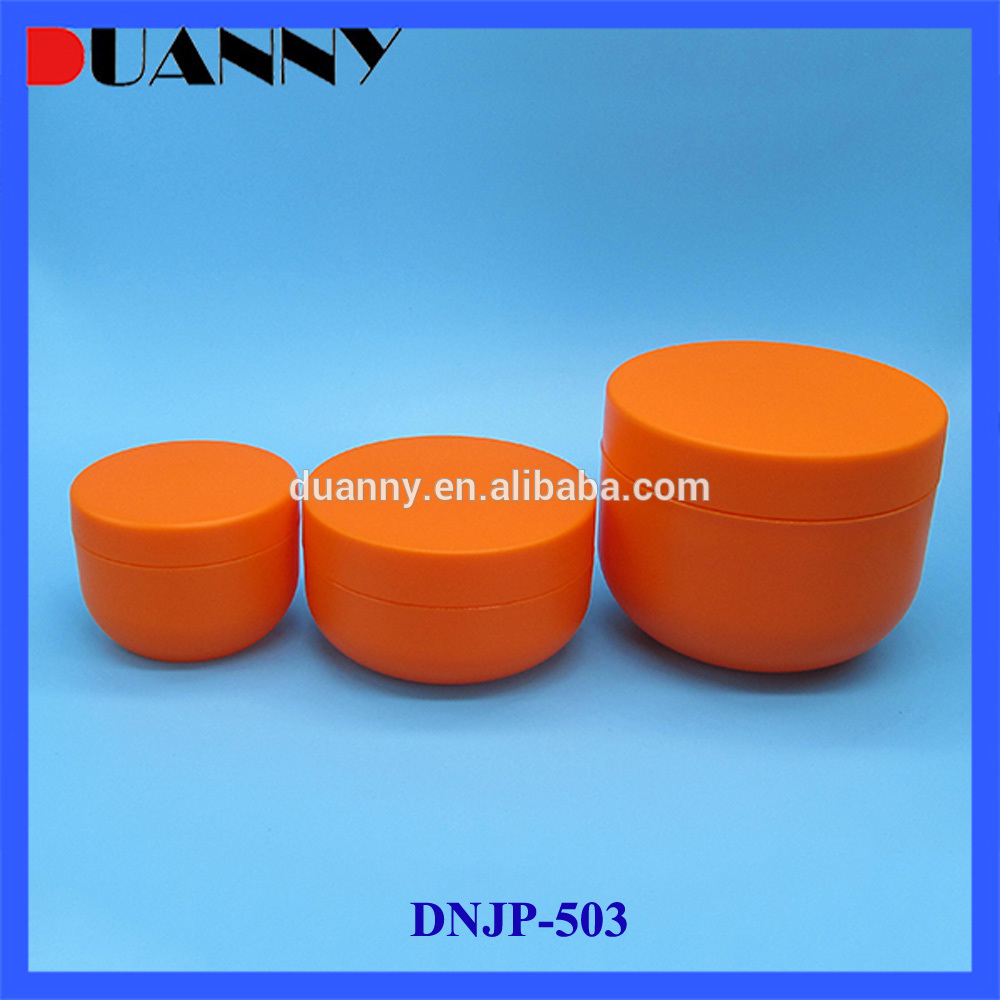 120ml Plastic Bowl Shape Cream Jar for Hair Wax