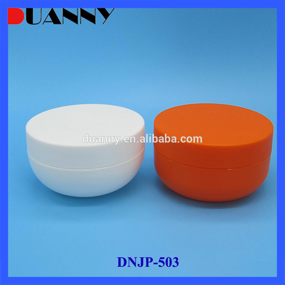 120ml Plastic Bowl Shape Cream Jar for Hair Wax