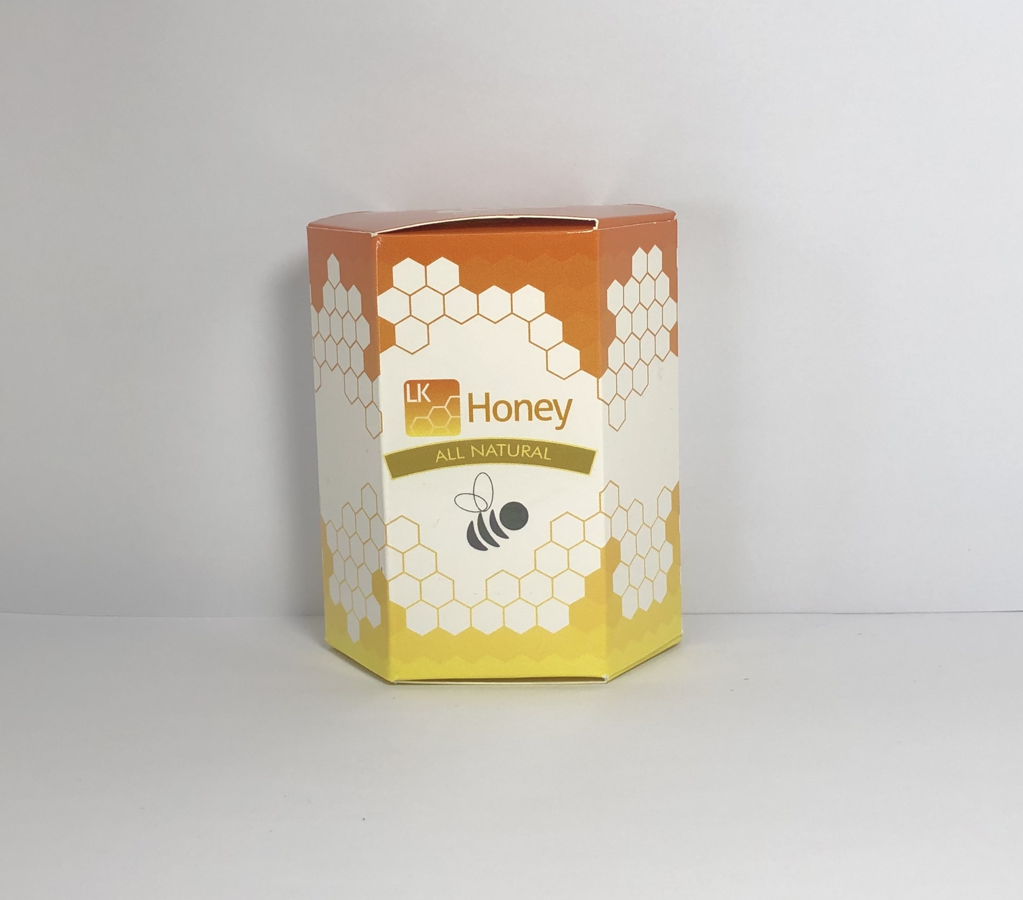 120ml clear glass jar with handle and silver metal screw cap and colorful labels