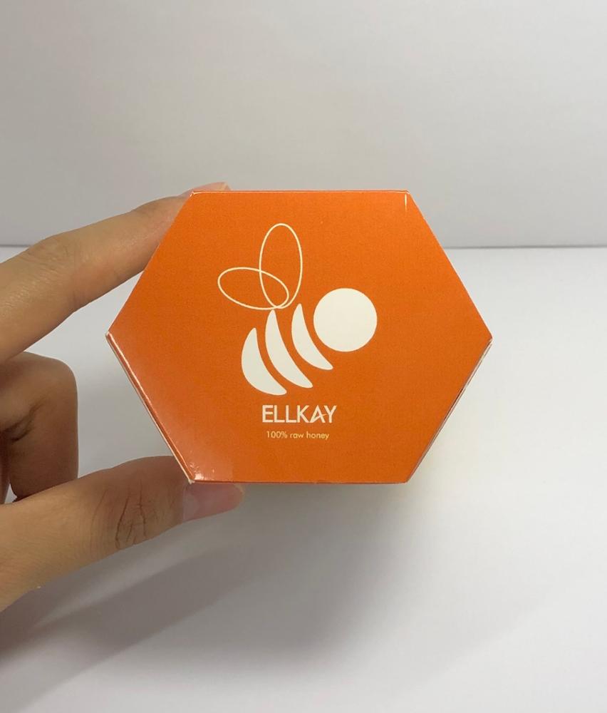 120ml clear glass jar with handle and silver metal screw cap and colorful labels