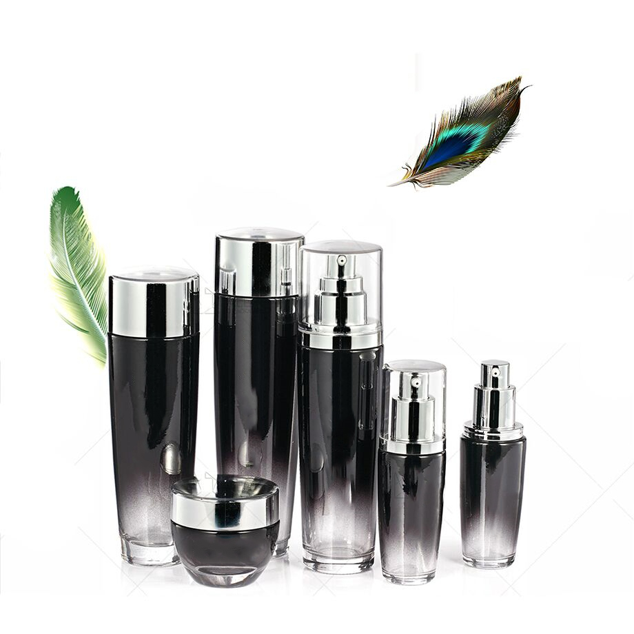 120ml cosmetics lotion bottle dropper bottles glass cosmetic
