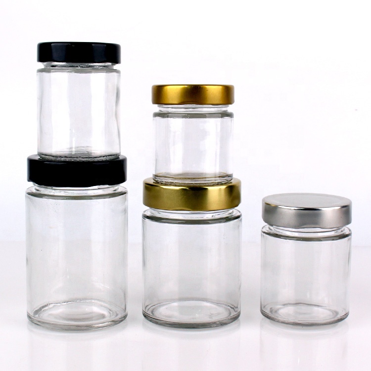 120ml deep lug twist cylinder peanut butter glass jar 4oz on sale
