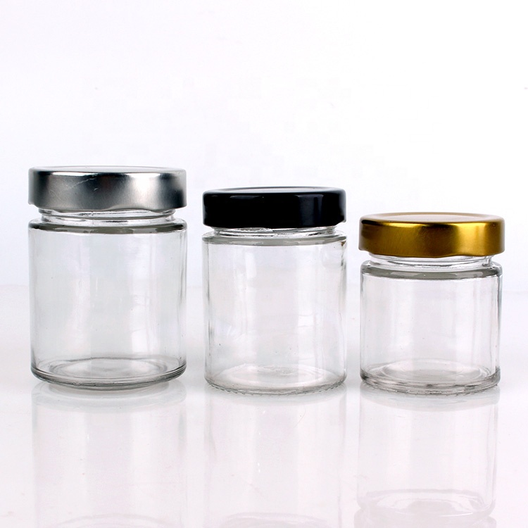 120ml deep lug twist cylinder peanut butter glass jar 4oz on sale