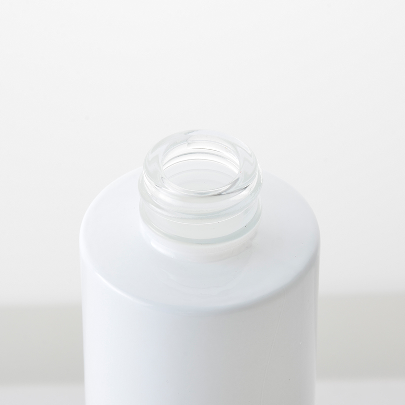 120ml empty colored luxury serum essential oil bottle glass for sale