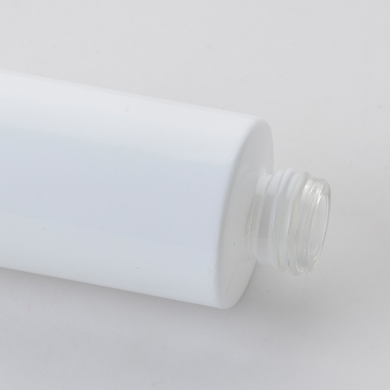 120ml empty colored luxury serum essential oil bottle glass for sale
