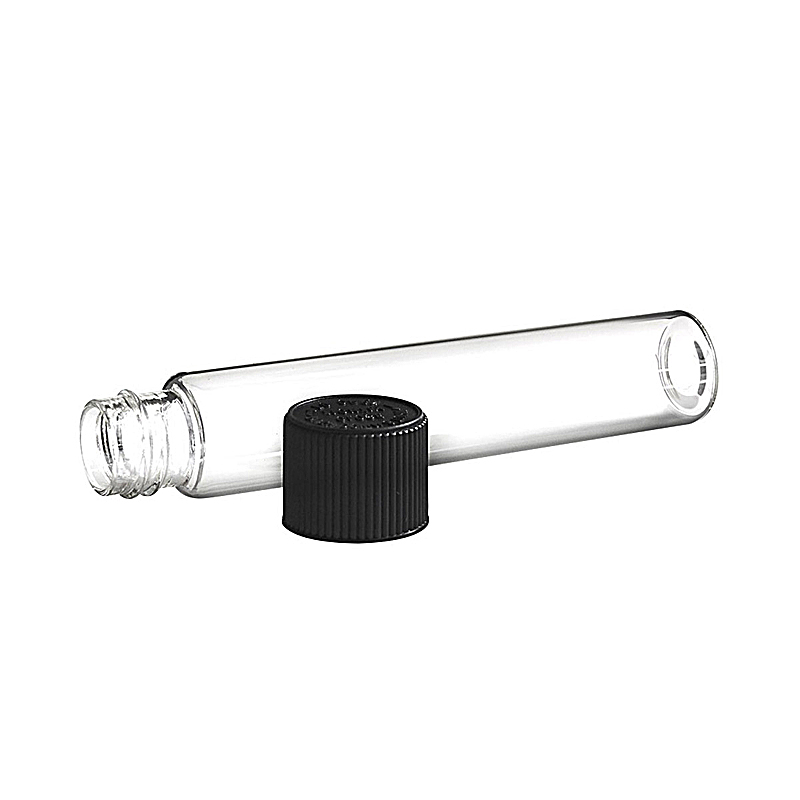 120mm Joint Blunt J Paper Glass Pre-Roll Tube With Child Proof Cap