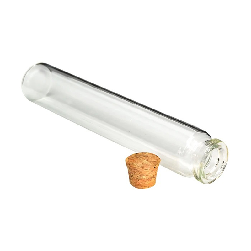 120mm Joint Blunt J Paper Glass Pre-Roll Tube With Child Proof Cap