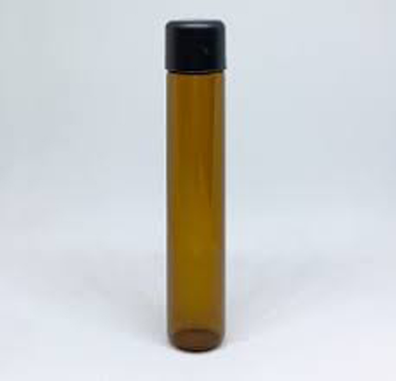120mm Joint Blunt J Paper Glass Pre-Roll Tube With Child Proof Cap